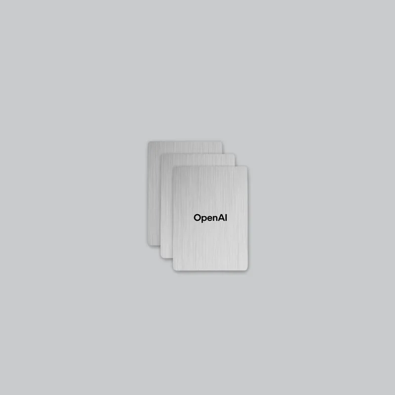 Booster Pack from the OpenAI Merch Museum