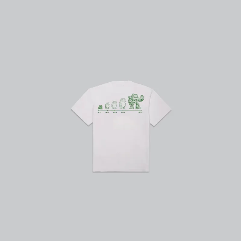 Evolution Tee from the OpenAI Merch Museum