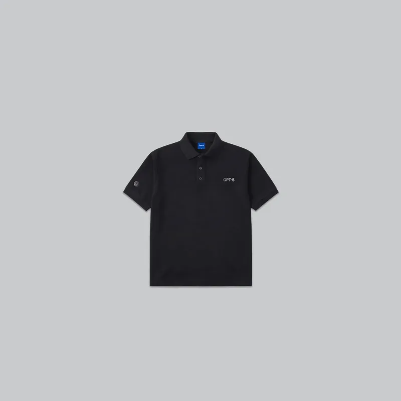Reflective GPT-5 Polo from the OpenAI Merch Museum