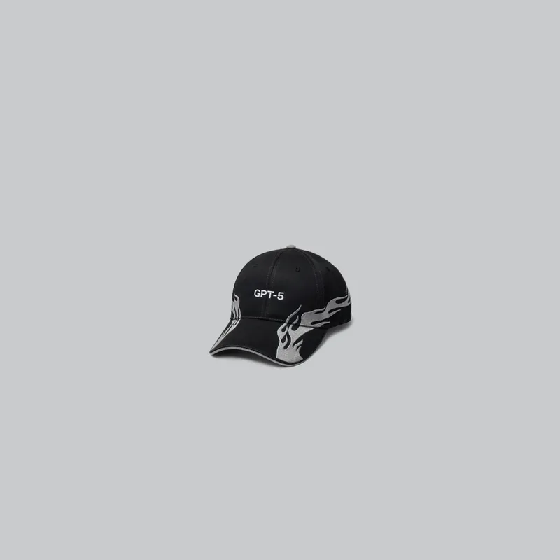 GPT-5 Flame Cap from the OpenAI Merch Museum