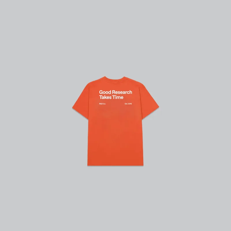Smile Tee (Orange) from the OpenAI Merch Museum