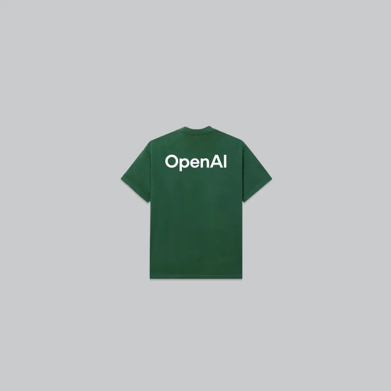 Sticker Tee from the OpenAI Merch Museum