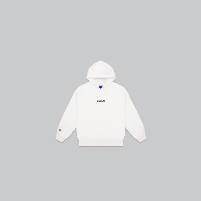 Wordmark Hoodie from the OpenAI Merch Museum