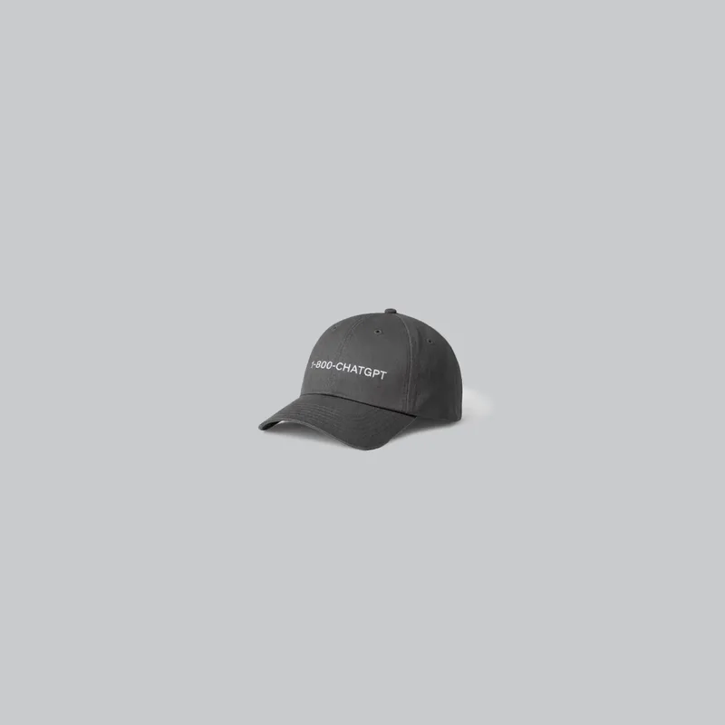 1-800-ChatGPT Cap from the OpenAI Merch Museum