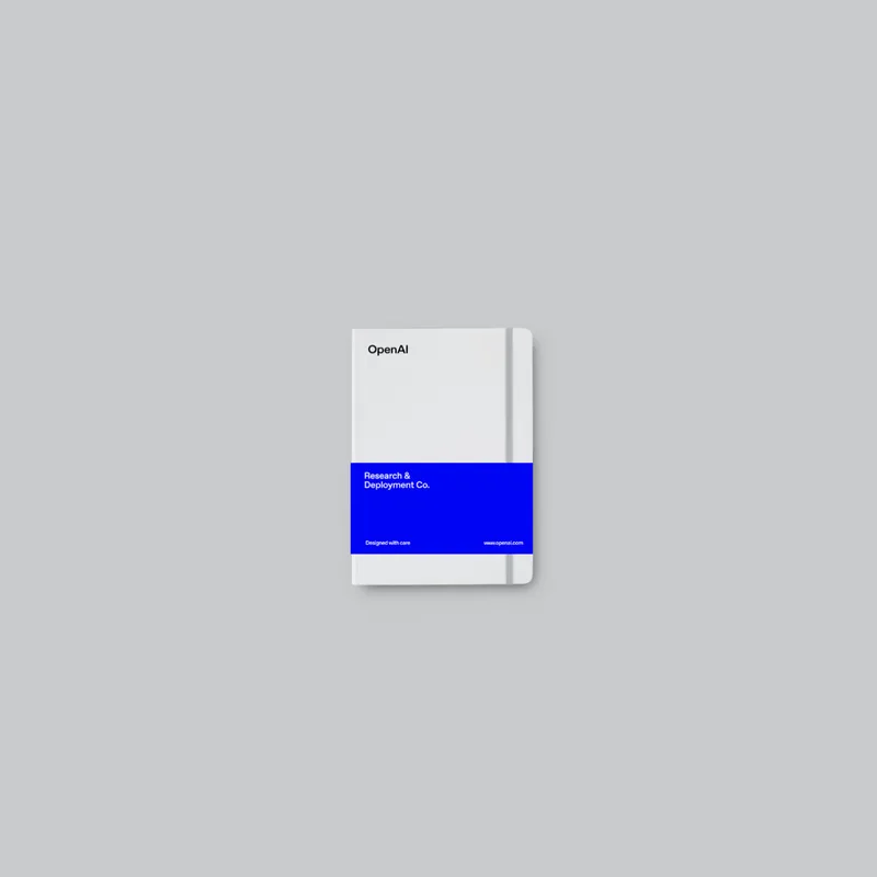 OpenAI Notebook from the OpenAI Merch Museum
