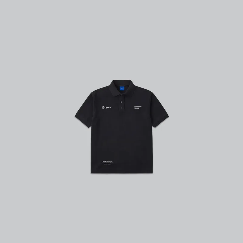 Research Polo from the OpenAI Merch Museum
