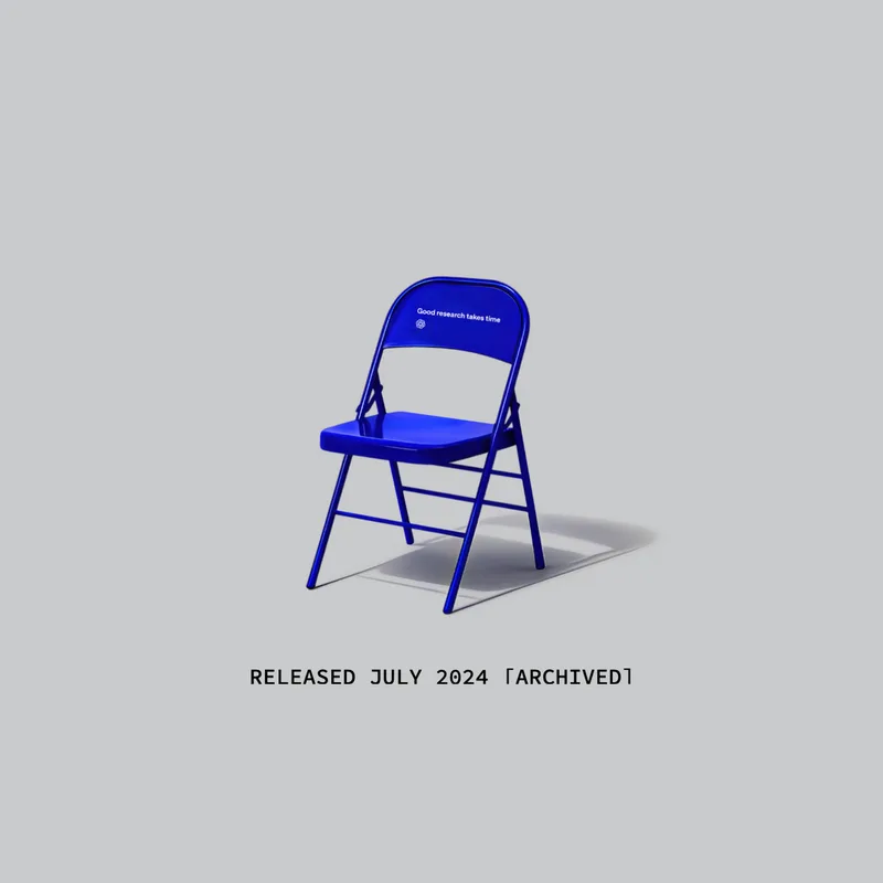 OpenAI Folding Chair from the OpenAI Merch Museum